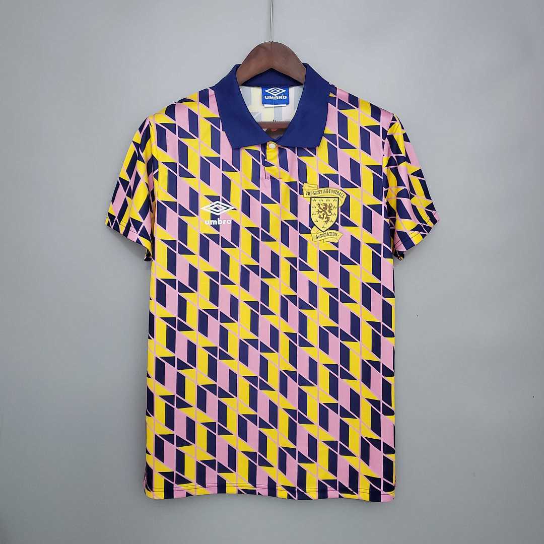 Scotland 1988/89 Away Jersey - Retro Version