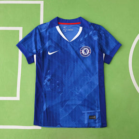 Chelsea Home 25/26 with World Champions 25 printing - Womens