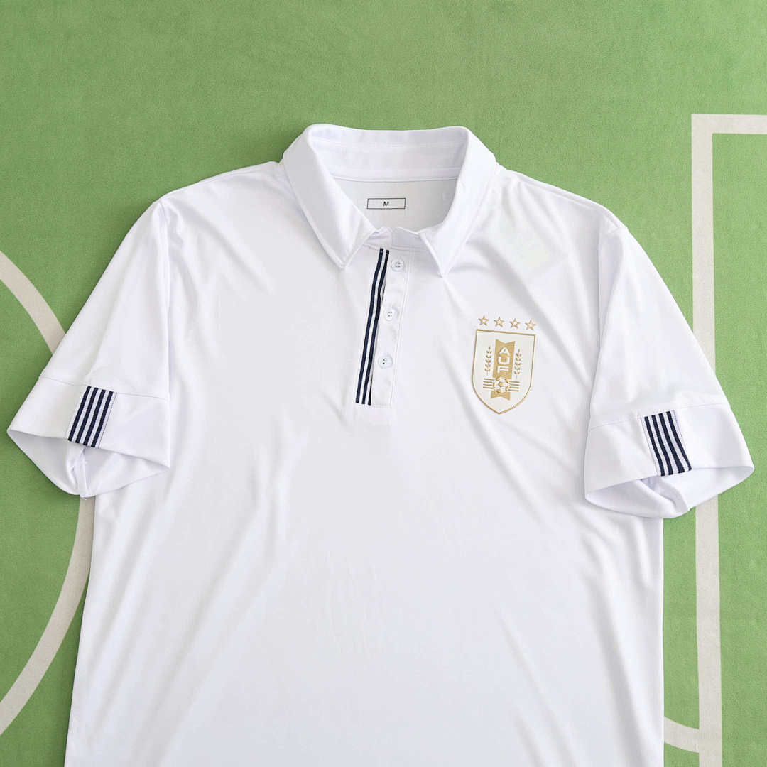 Uruguay UEFA White Commemorative Jersey 2024
