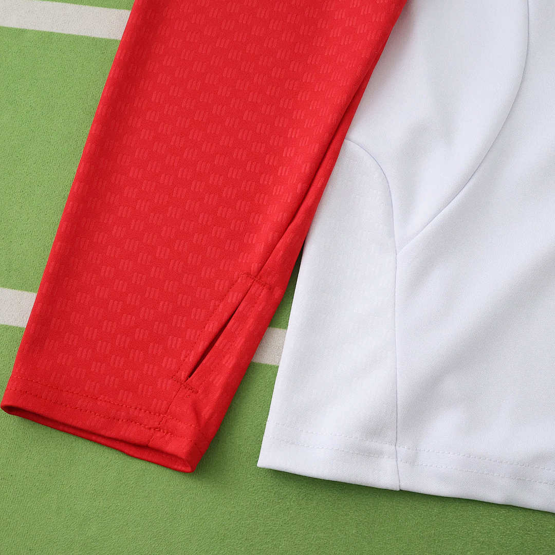 Germany World Cup 2026 Half-Zip Training Suit Set White