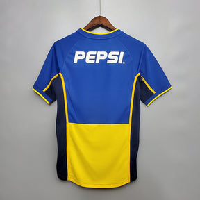 Boca Juniors 2002 Home Jersey - Retro Version
