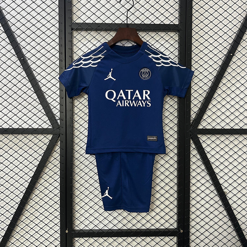Kids Paris Saint Germain Fourth Kit 2024/2025