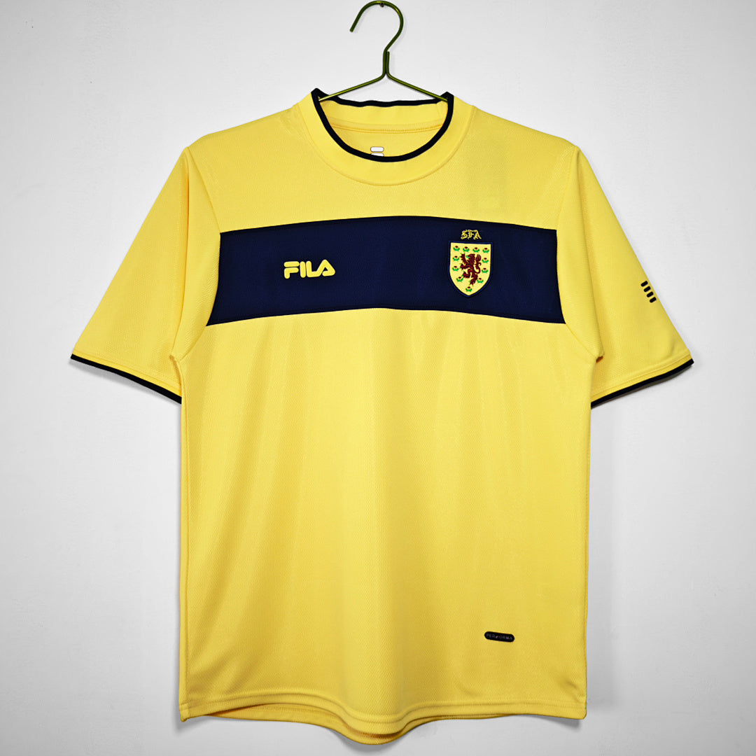 Scotland 2002 Away Jersey - Retro Version