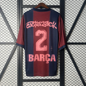 Travis Scott x FC Barcelona Retro 2000/01 Home Skeleton