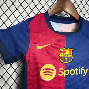 Kids Barcelona Home Kit 2024/2025