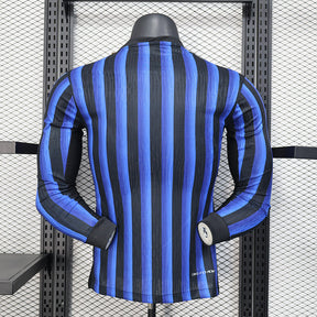 Inter Milan Home 2025/2026 Player Jersey - Long Sleeve