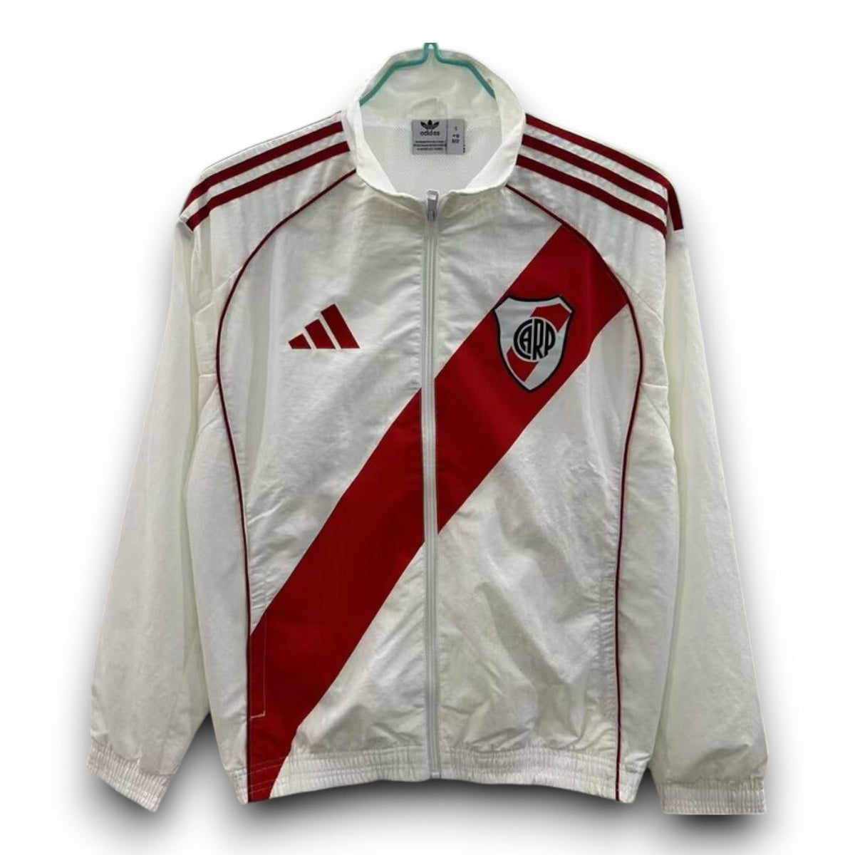 River Plate Windbreaker White
