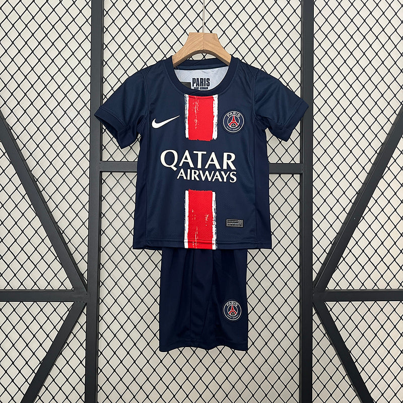 Kids PSG 2025 European Champions 1 Star Jersey