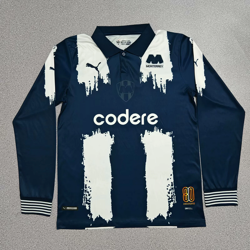 CF Monterrey Home Jersey Clubs Word Cup - Long Sleeve