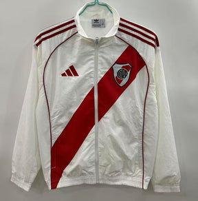 River Plate Windbreaker White