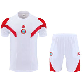Bayern Munich Kit Training Jersey + Shorts 2025 White