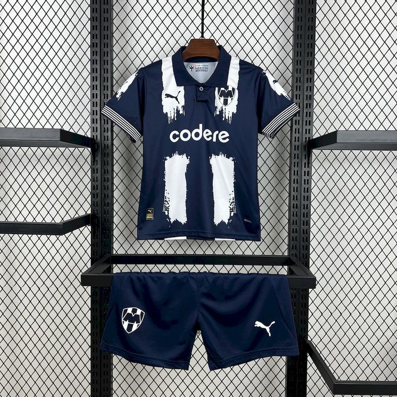 Kids CF Monterrey Home Kit Clubs Word Cup