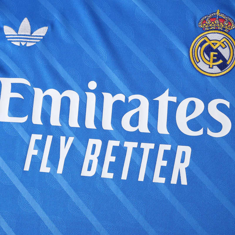 Real Madrid Third Jersey 2025/26 Long Sleeve