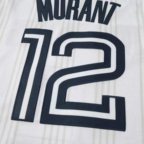 NBA Memphis Grizzlies White 12#MORANT 2025/26