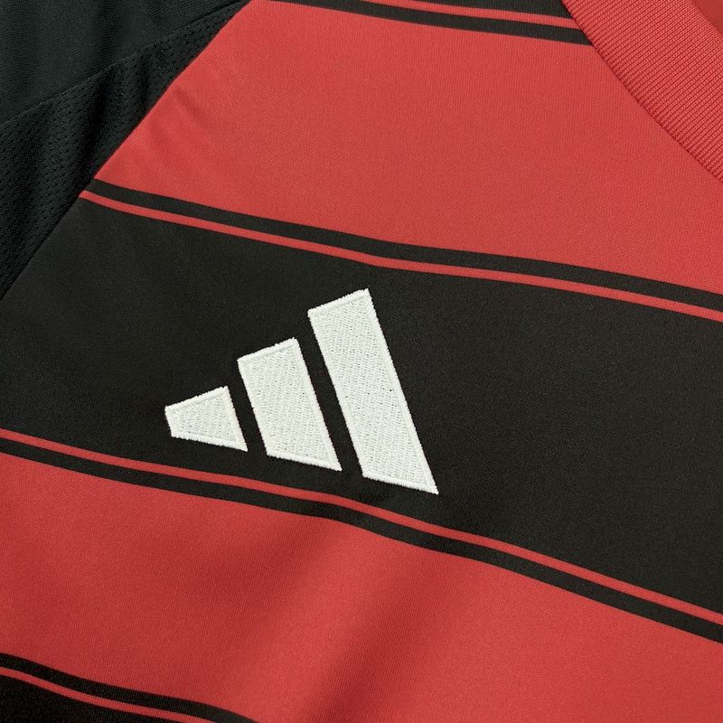 Camisa Flamengo Home Manga Longa 2025/26