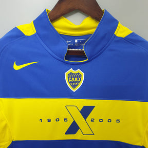 Boca Juniors 2005 Home Jersey - Retro Version