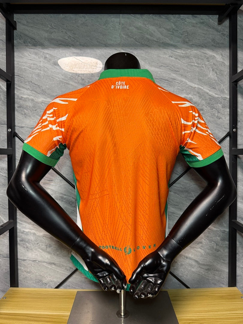 Ivory Coast Special Edition Orange Jersey - Player Version