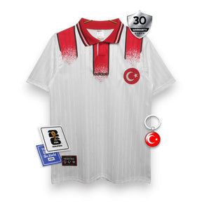 Turkey 1990 Away Jersey - Retro Version