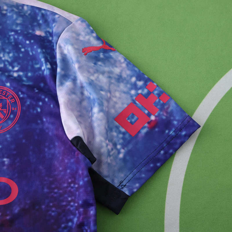 Manchester City Concept Version Purple Jersey 2025/26