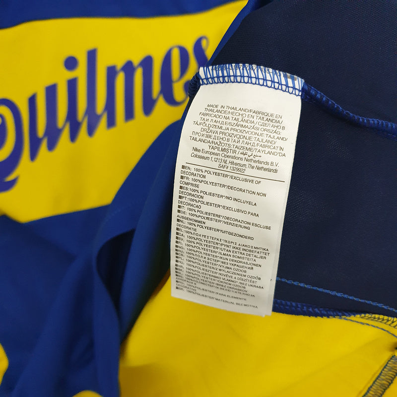 Boca Juniors 2001 Home Jersey - Retro Version