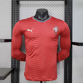 Portugal World Cup 2026 Jersey Player Version - Long Sleeve