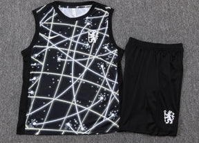 Chelsea Kit Pre Match World Cup Jersey + Shorts - No Sleeve 25/26