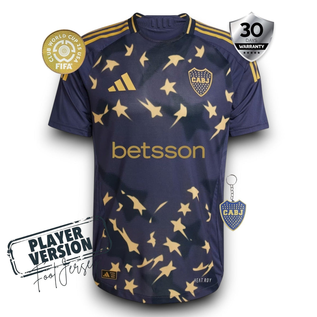 Boca Juniors Third Player Jersey 2025/26
