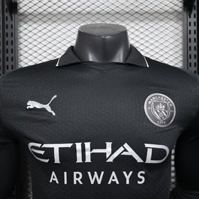 Manchester City Player Away Jersey 2025/26 Long Sleeve