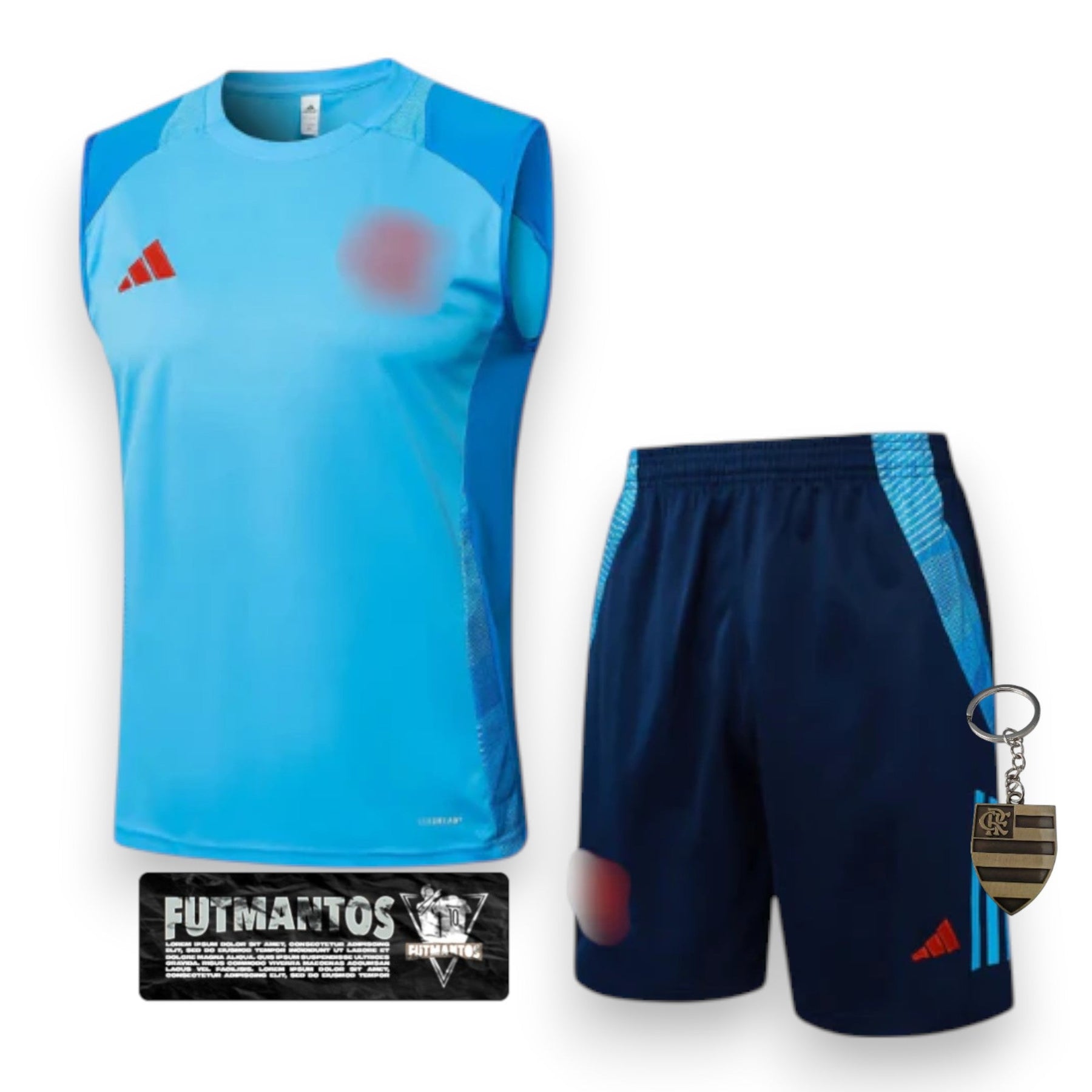Conjunto CRF Flamengo Comissão Técnica Regata 25/26 - Azul