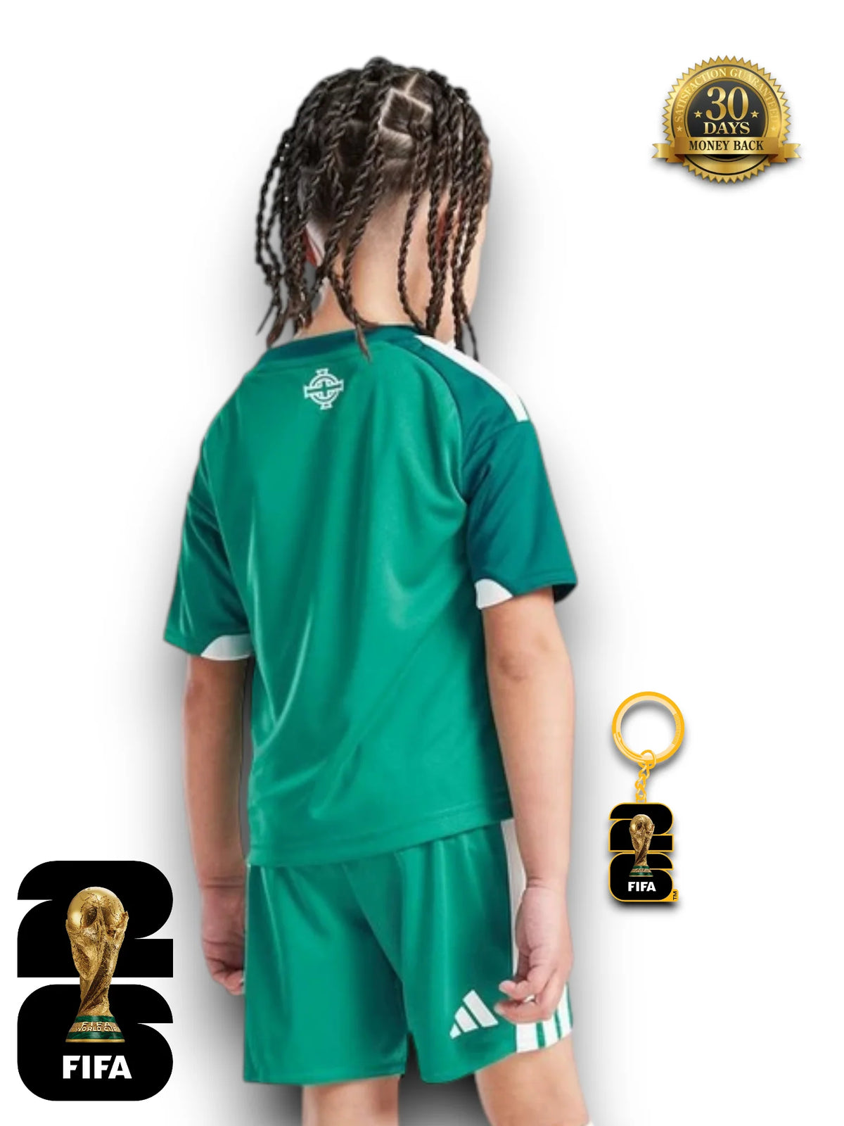 Kit Kids North Ireland World Cup 2026 Jersey