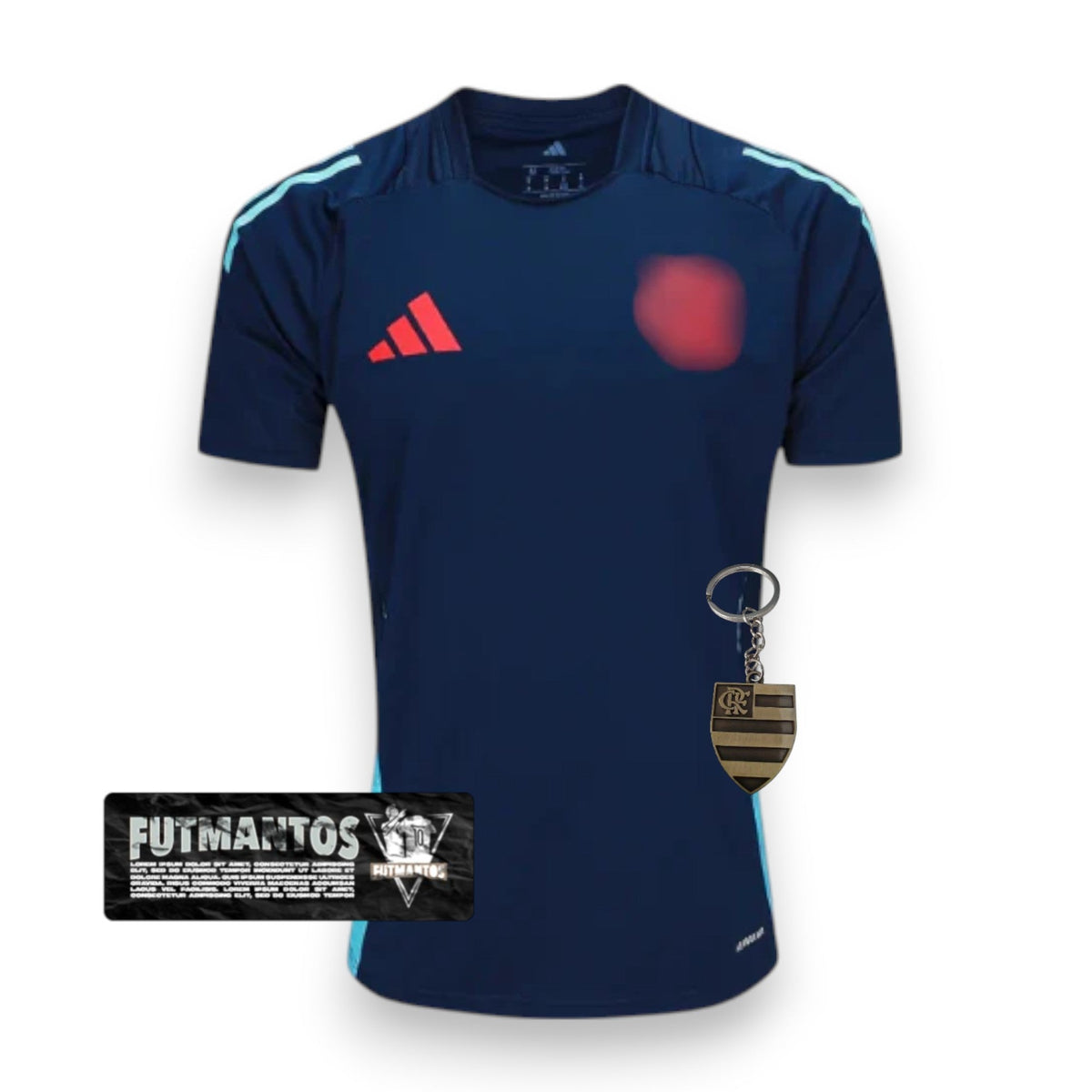 Camisa Flamengo CRF Comissão 25/26 - Azul Escuro