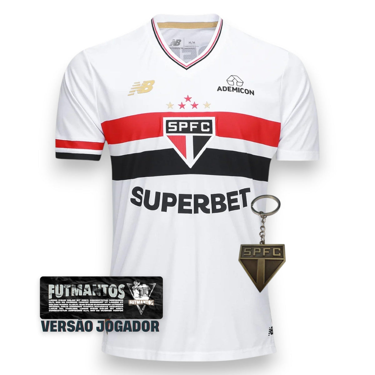 Camisa São Paulo I 25/26 Jogador