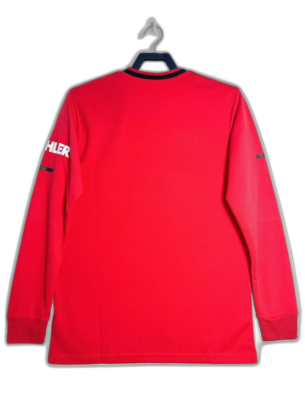 Manchester United 19/20 I Home Jersey - Long Sleeve Retro Version