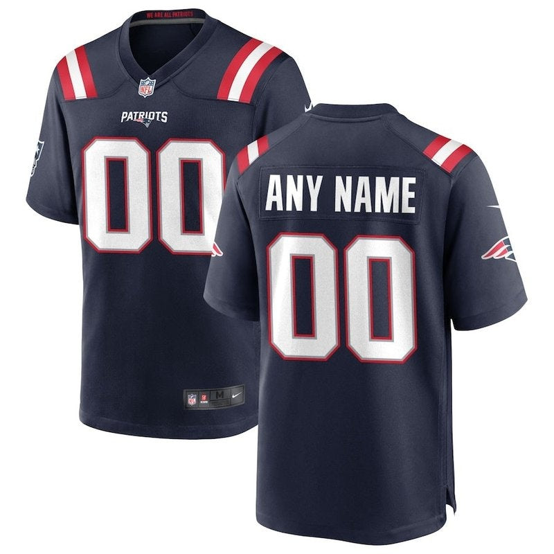Patriots - Custom NFL Game Jersey - Navy